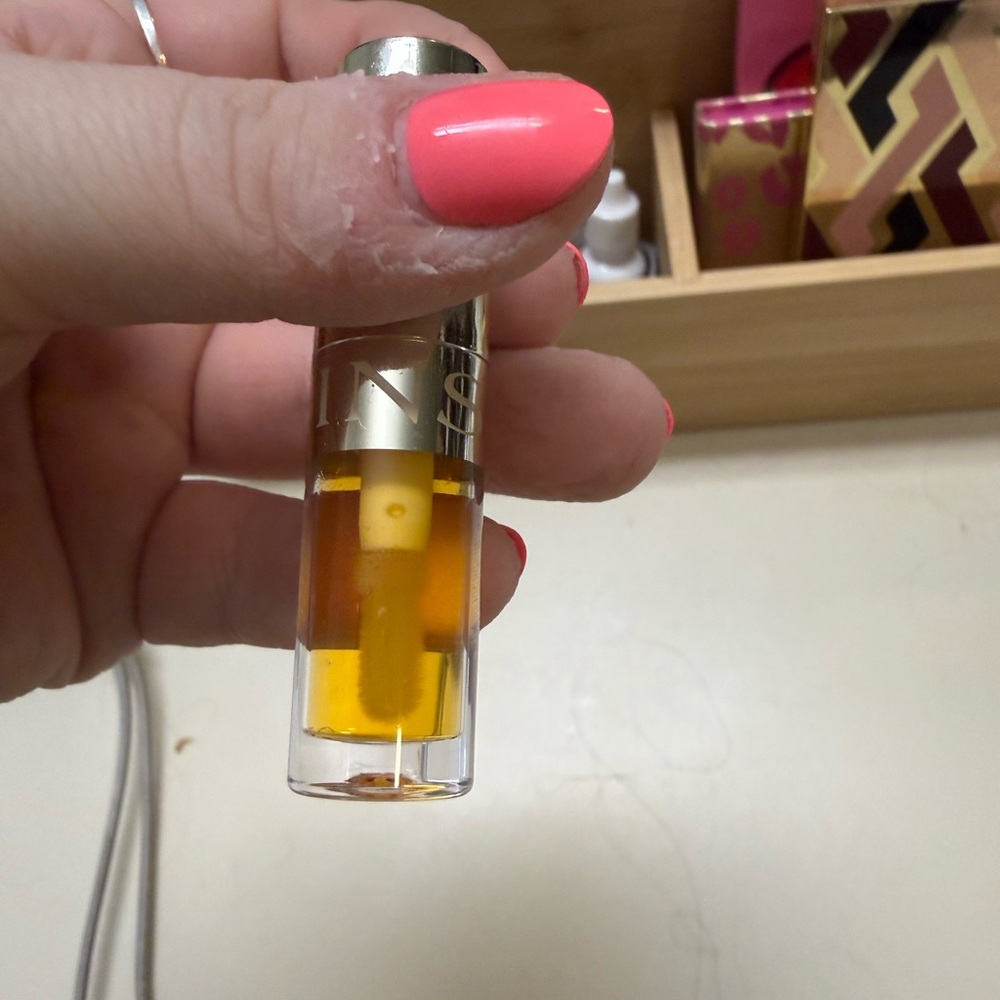 Clarins Lip Comfort Oil with Orange Tint